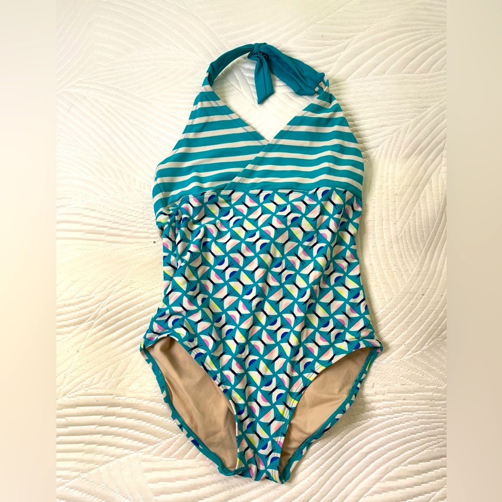 Two Cute Swim Suits Girls 12 Tea & Garnet Hill